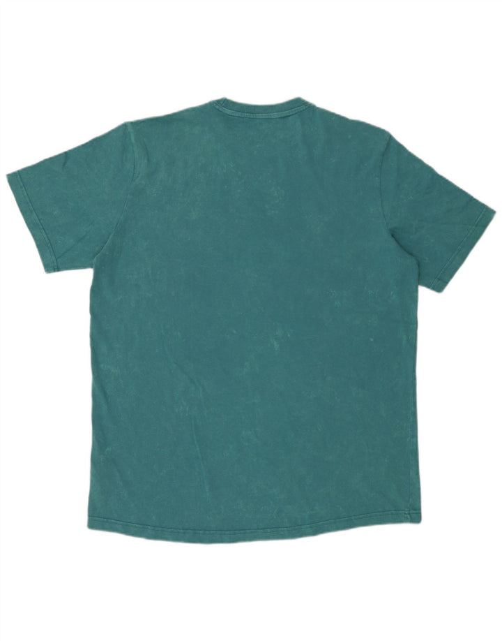 Мужская футболка Adidas Top Medium Blue Cotton