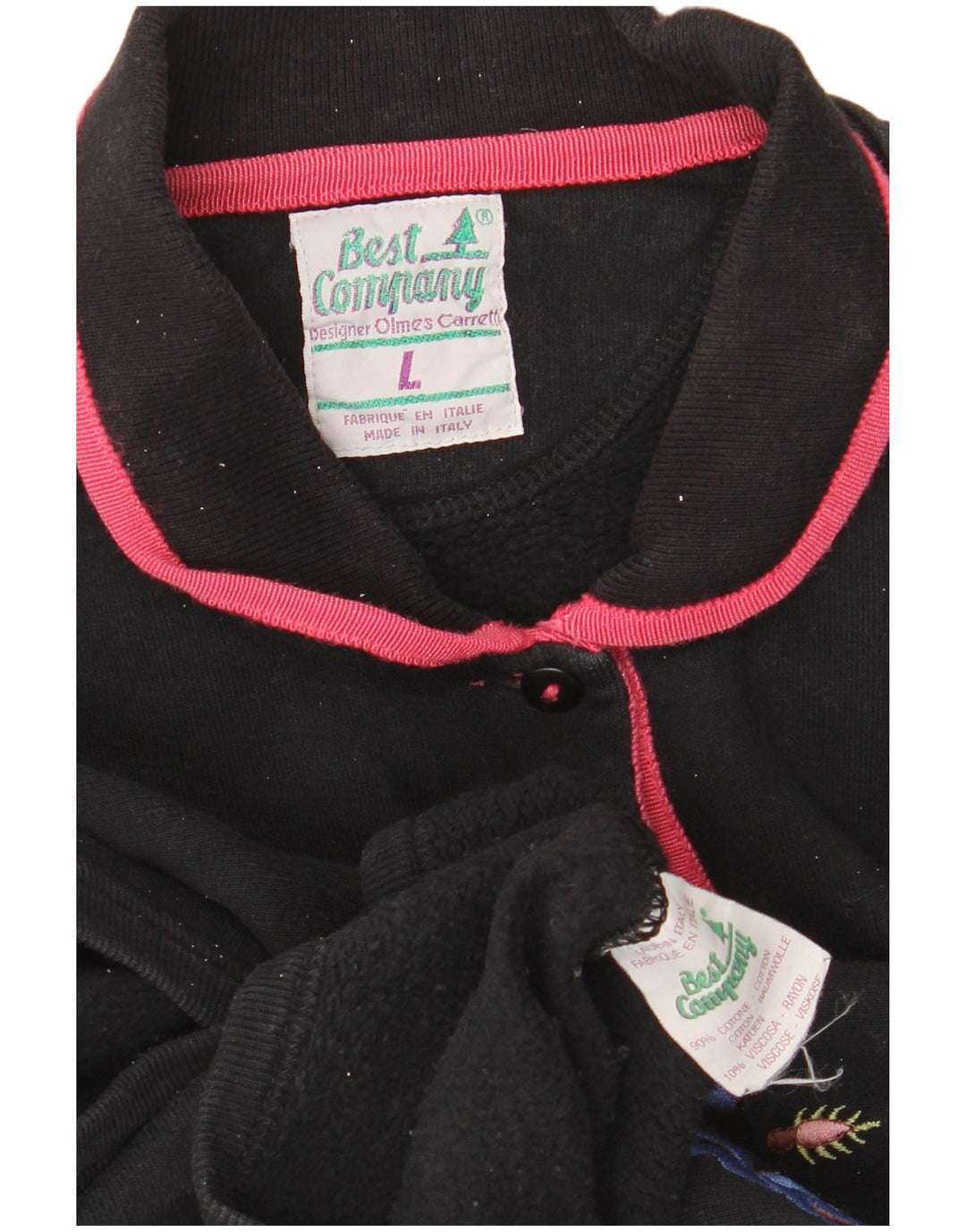 Женский оверсайз-свитшот с рисунком BEST COMPANY UK 16, большой черный