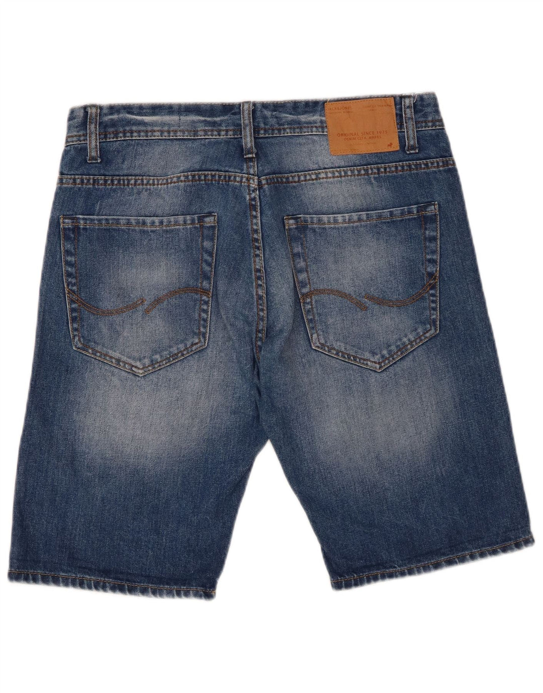 Мужские джинсовые шорты Jack & Jones Medium W32 Синие, хлопок