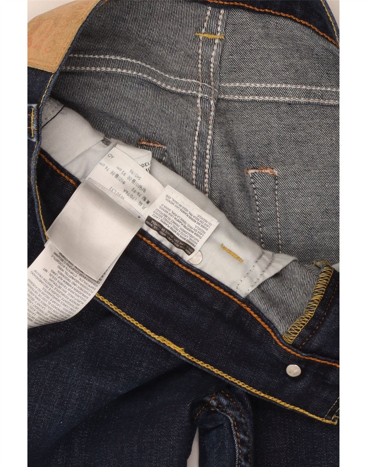 Женские узкие джинсы Levi's W30 L32, темно-синий, хлопок
