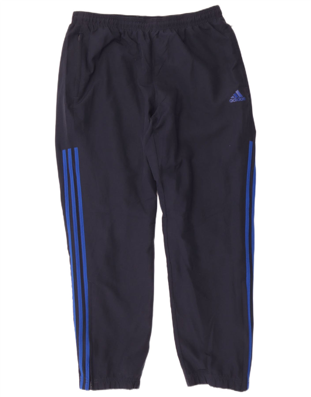 Мужские спортивные брюки Adidas, большие темно-синие, полиэстер