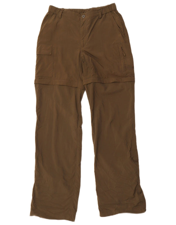 Женские прямые брюки карго The North Face XS W25 L30, нейлон цвета хаки