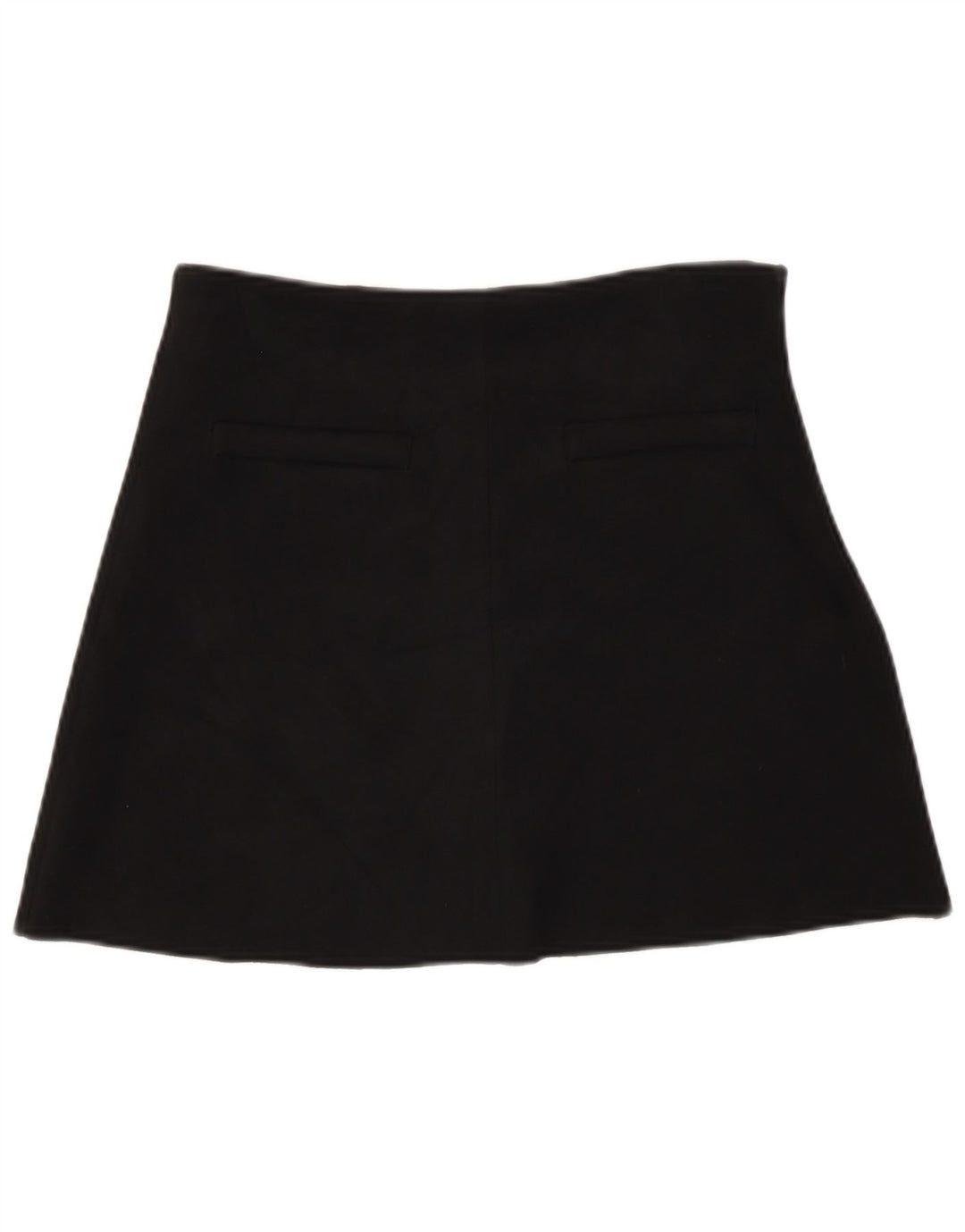 Женская мини-юбка Zara, маленькая W28, черная