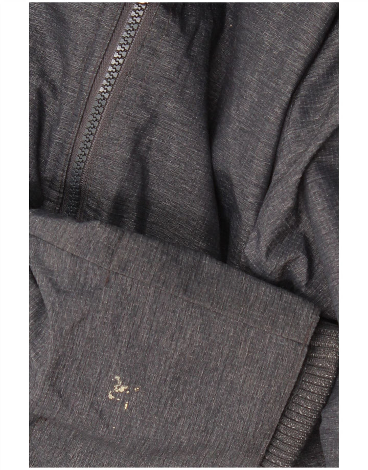SUPERDRY Женская ветровка с графическим рисунком UK 16, большая серая