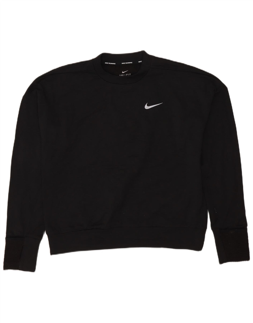Мужской свитер свободного кроя Nike Dri Fit XS, черный полиэстер