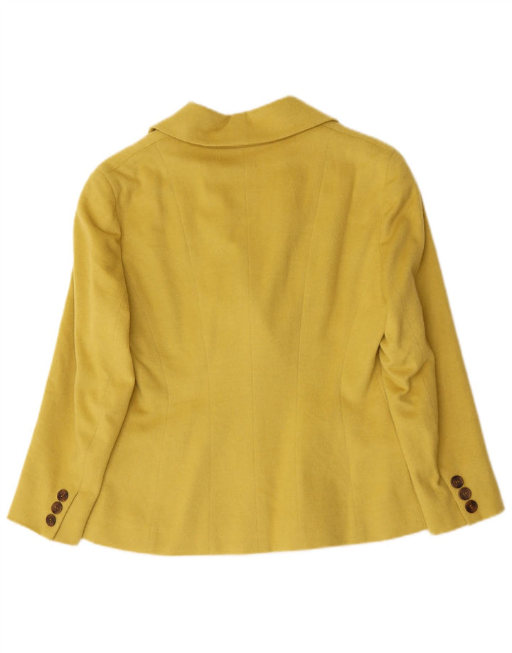 Trussardi Женский пиджак с рукавом 3/4 IT 42 Средний Желтый