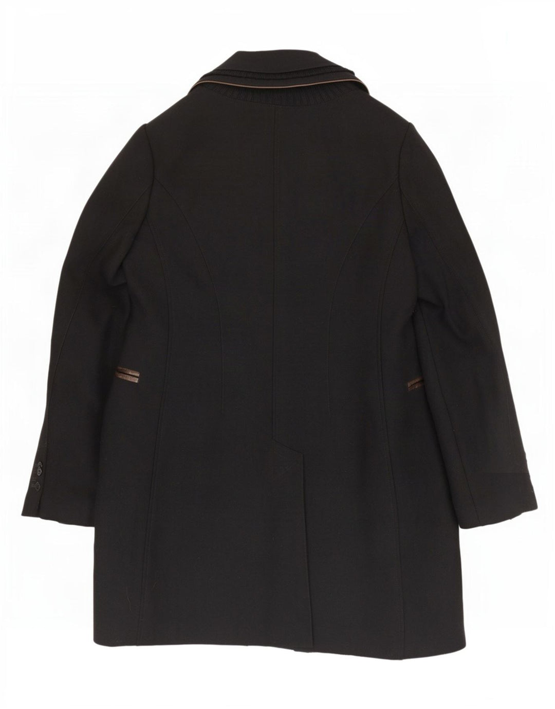 Женское пальто Mabrun IT 48 XL, черное из натуральной шерсти