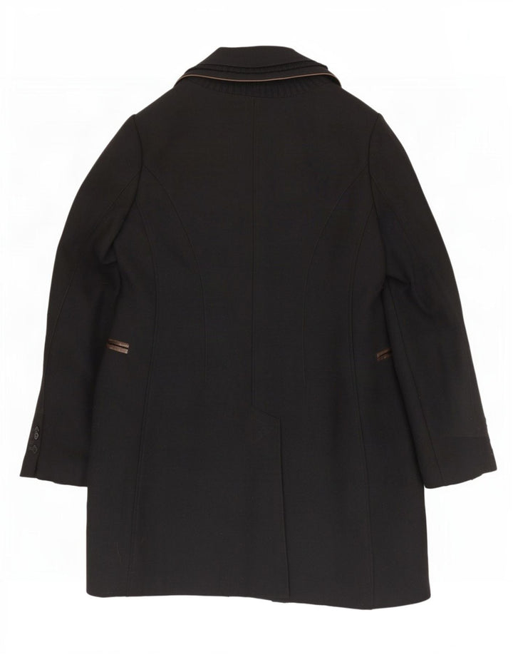 Женское пальто Mabrun IT 48 XL, черное из натуральной шерсти