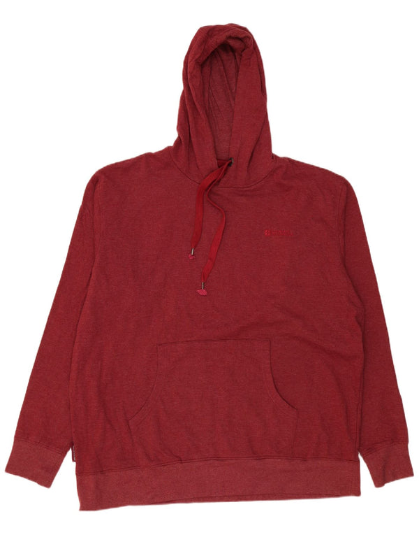 Мужской джемпер с капюшоном Mountain Warehouse 2XL, бордовый хлопок