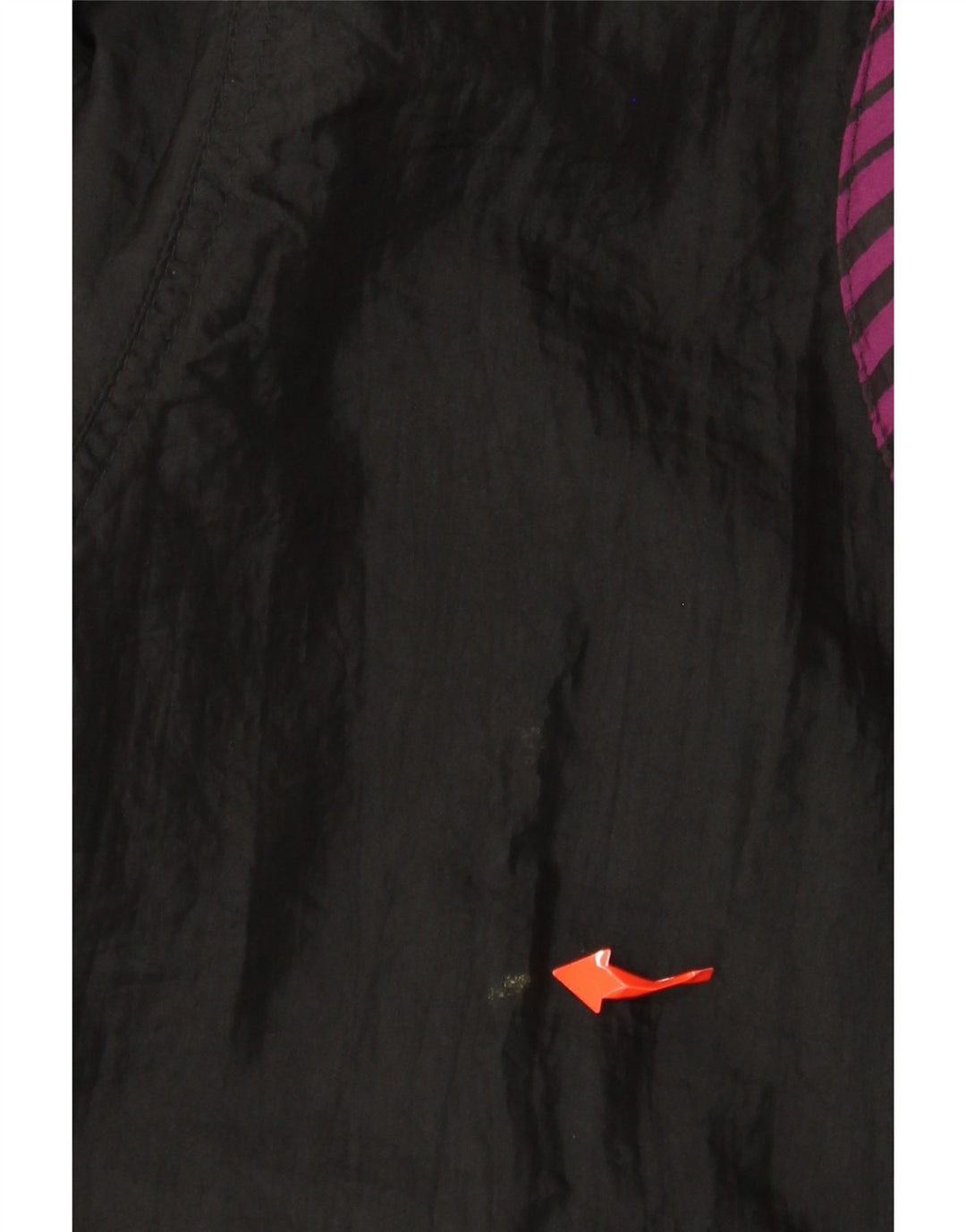 Женский спортивный костюм оверсайз HEAD, верхняя куртка UK 18 XL, черный с геометрическим узором