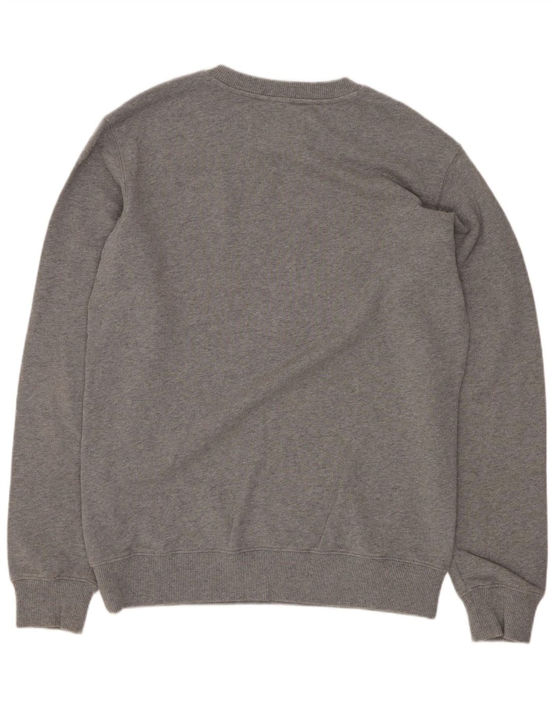 Мужской свитшот с рисунком Calvin Klein Jeans, джемпер среднего серого цвета, хлопок