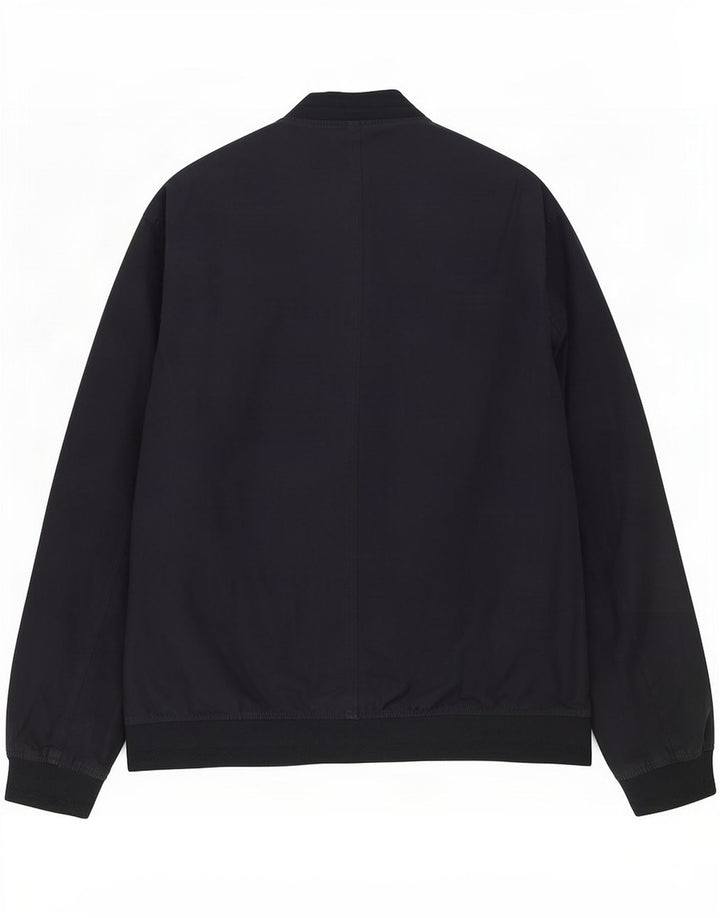 Мужская куртка-бомбер Ted Baker, размер 6, 2XL, темно-синий полиэстер