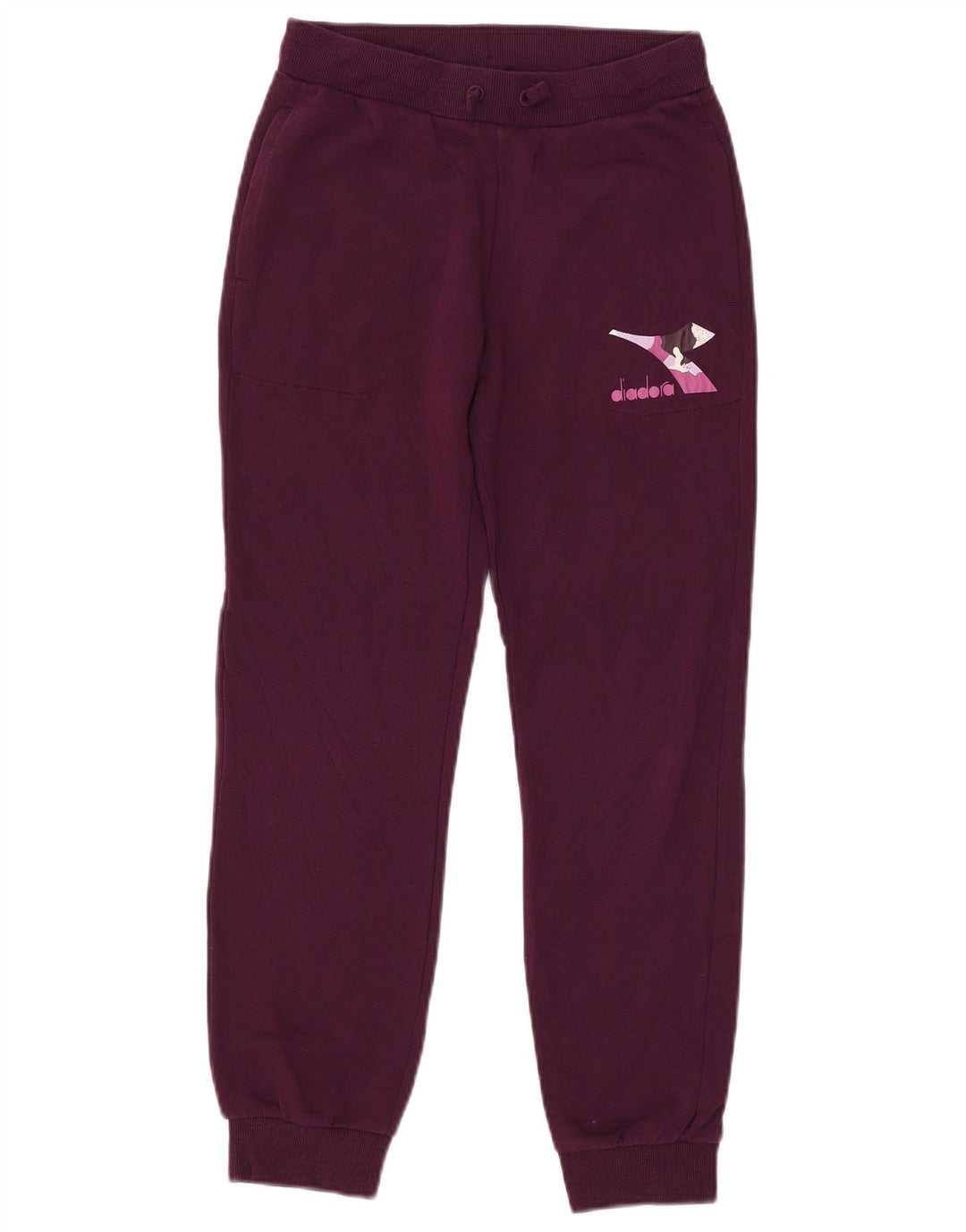 Женский спортивный костюм DIADORA Брюки для бега UK 18 XL Фиолетовый камуфляж