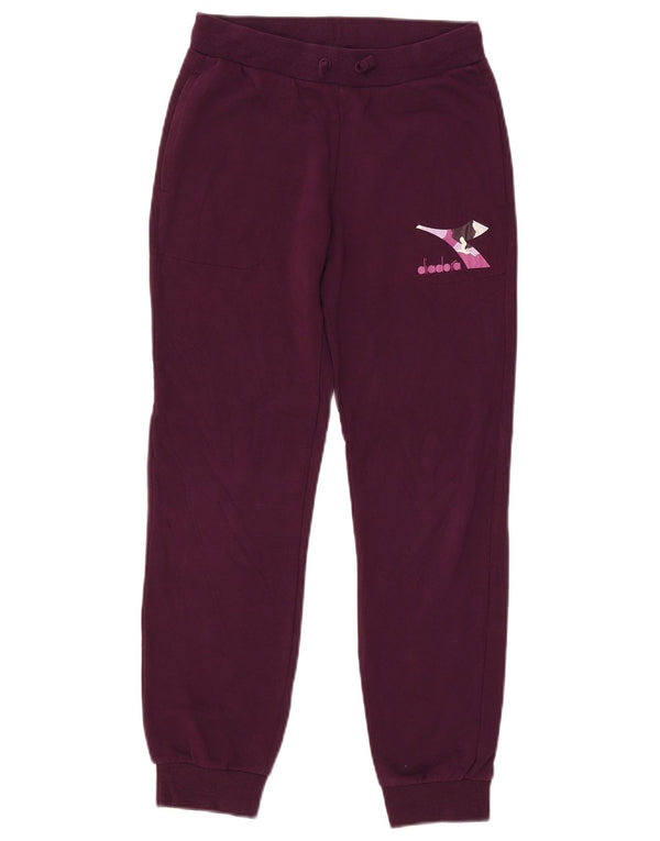 Женский спортивный костюм DIADORA Брюки для бега UK 18 XL Фиолетовый камуфляж