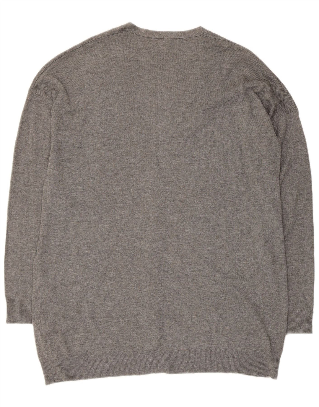 Женский кардиган BENETTON UK 14 Средний Серый Вискоза