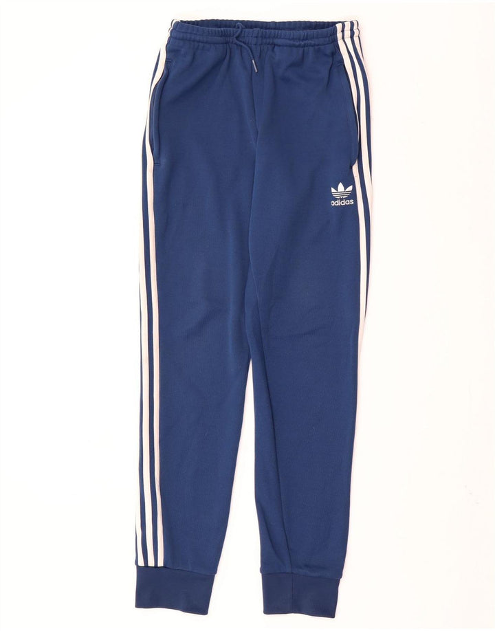 Мужские спортивные брюки ADIDAS, джоггеры, средний темно-синий, полиэстер