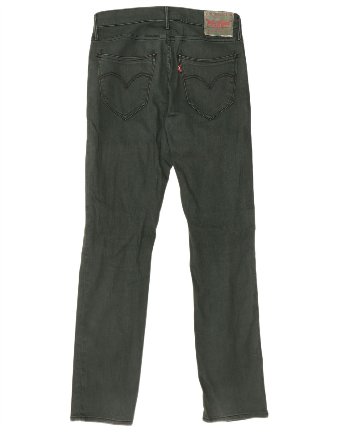 Женские джинсы Levi's Slim 511 W29 L32, зеленый хлопок