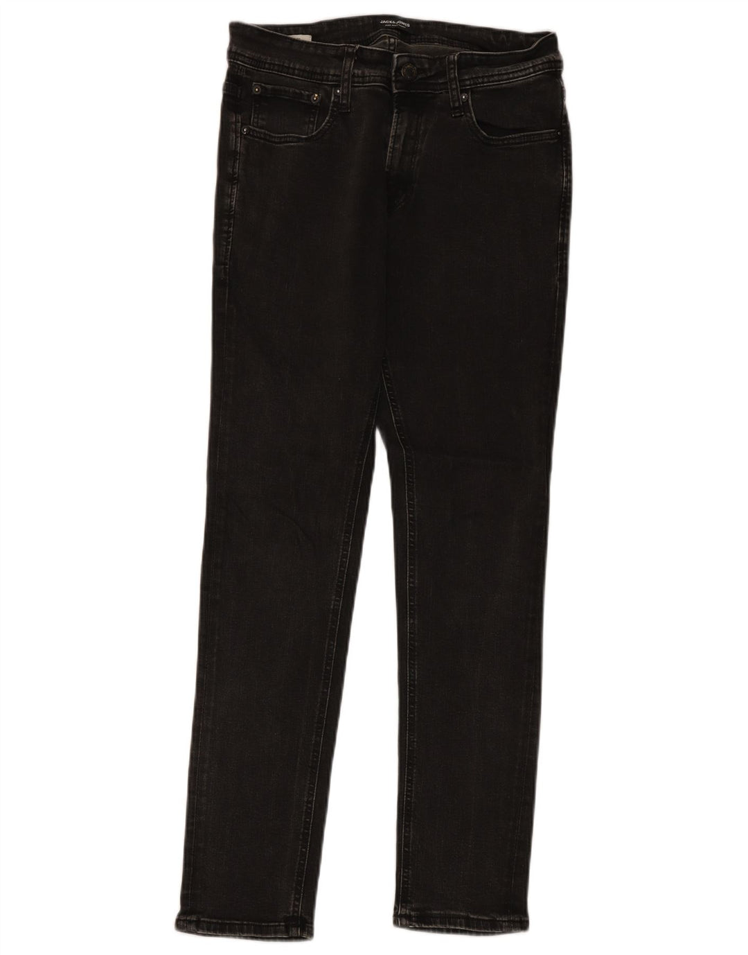 Мужские узкие джинсы Jack & Jones W30 L30, серый хлопок