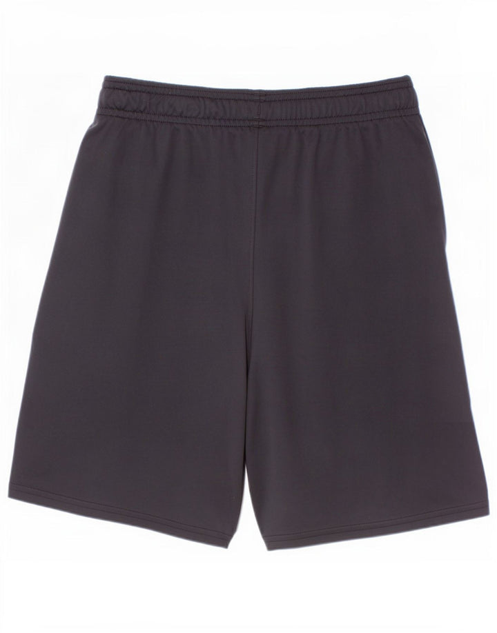 Спортивные шорты с графическим рисунком для мальчиков Under Armour, 9–10 лет, средний черный, полиэстер