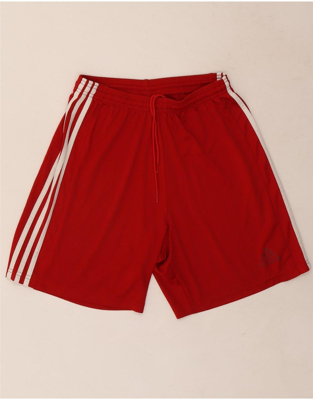 Мужские спортивные шорты Adidas Climalite, средний красный полиэстер
