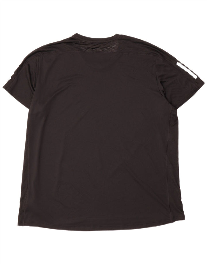Мужская футболка ADIDAS Aeroready, верх 2XL, черный полиэстер