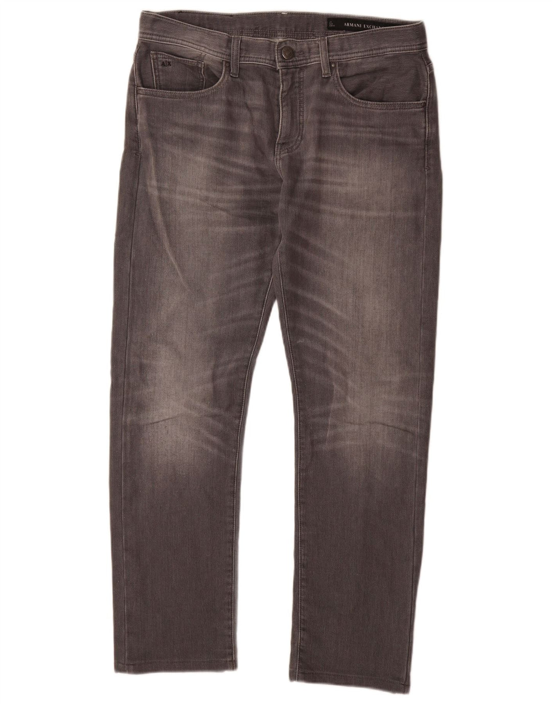 Мужские джинсы Armani J13 Slim W32 L30 Серые хлопковые