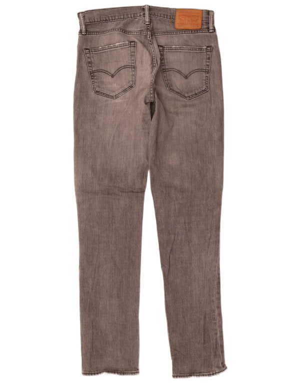 Мужские джинсы Levi's 511 Slim W31 L34 Серые хлопковые