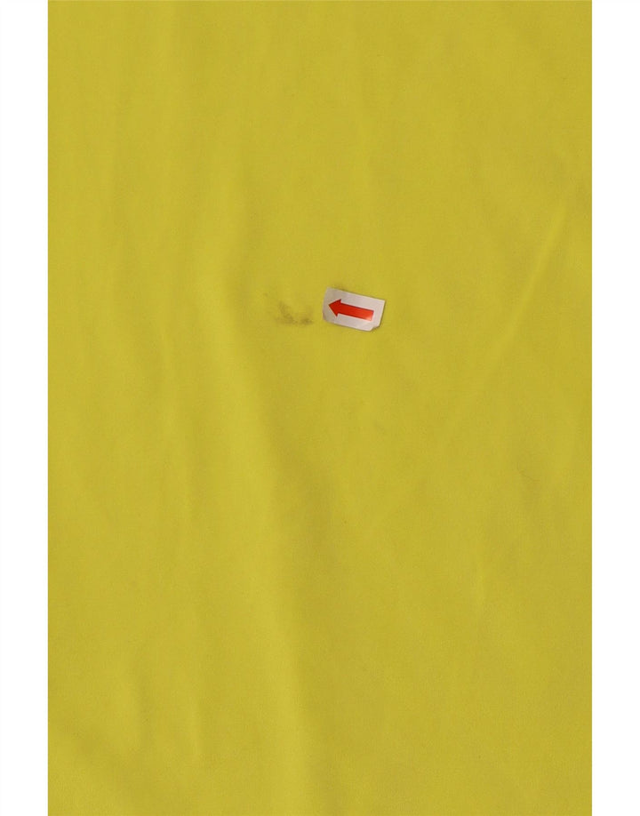 Мужская футболка Nike Dri Fit, большая желтая спортивная футболка из полиэстера