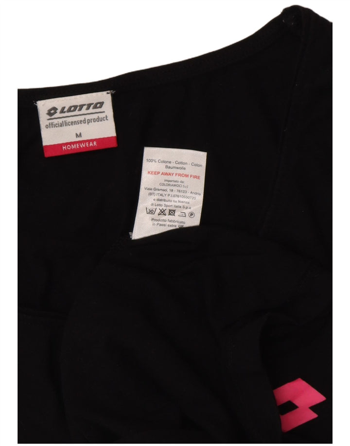 LOTTO Женский жилет UK 14 Средний Черный Хлопок