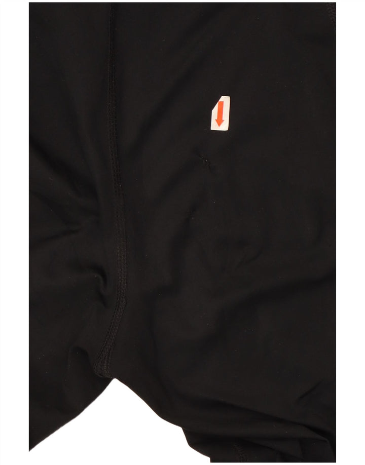 Женские леггинсы с рисунком Nike Dri Fit UK 16, большие черные