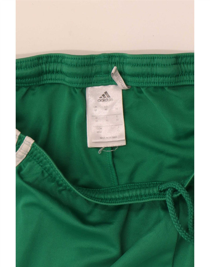 Мужские спортивные шорты Adidas Climalite, средний зеленый полиэстер