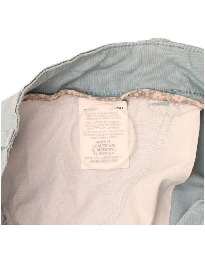 Женские капри Lee, США 12, большие, W32 L24, бирюзовый хлопок