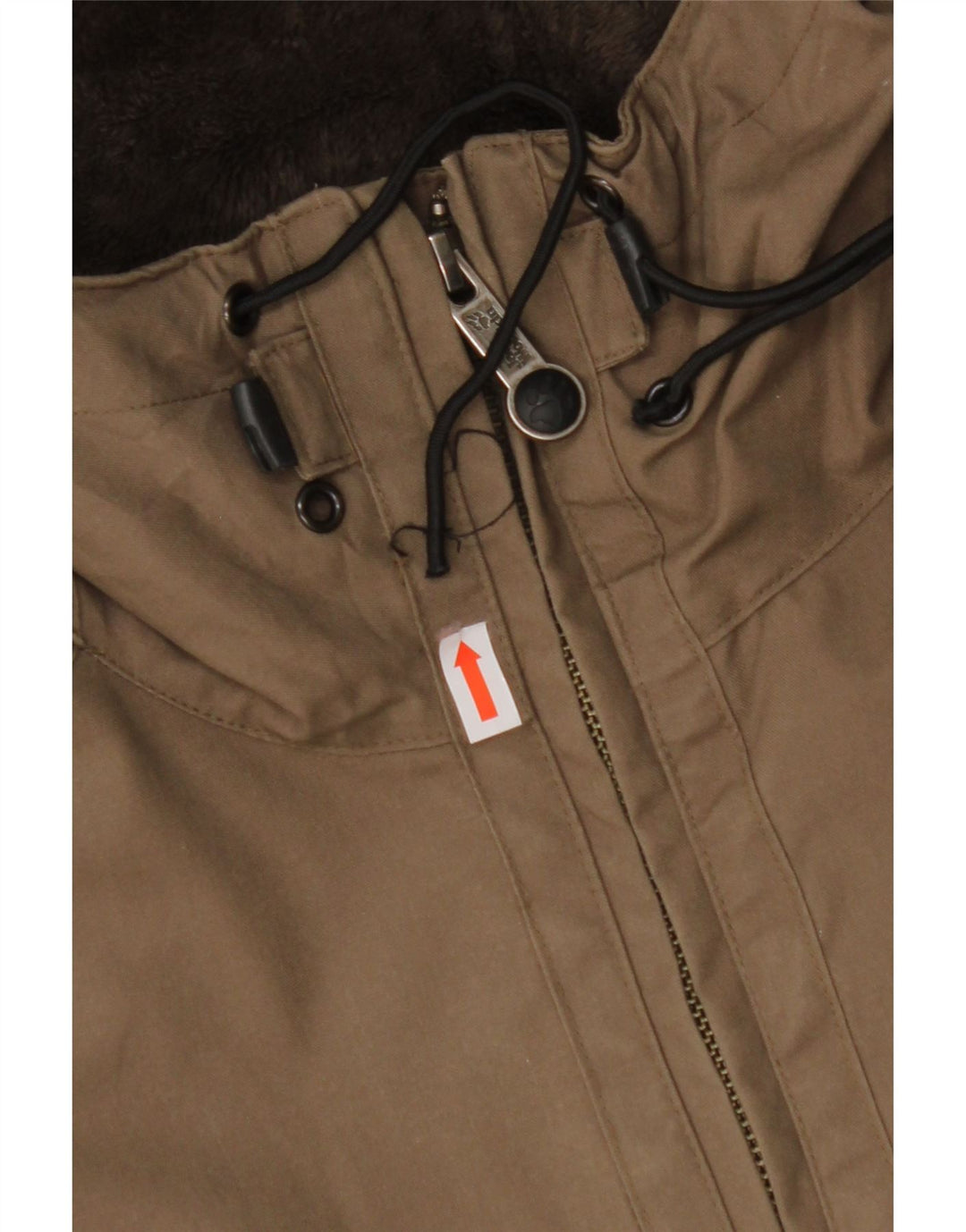 Мужская ветровка с капюшоном JACK WOLFSKIN UK 40/42, большой хаки