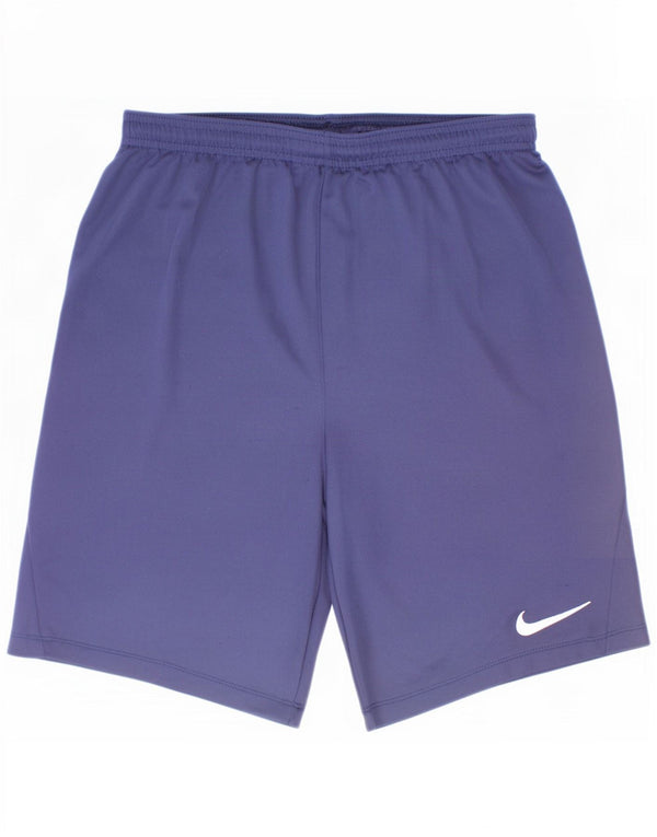 Спортивные шорты Nike Dri Fit для мальчиков 13–14 лет XL, темно-синий, полиэстер