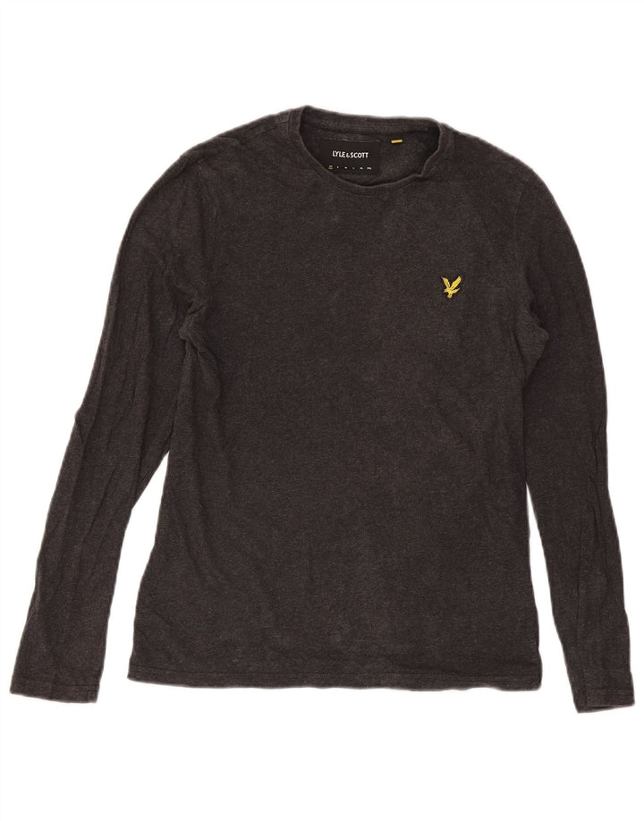 Мужской топ с длинным рукавом Lyle & Scott XS, серый хлопок