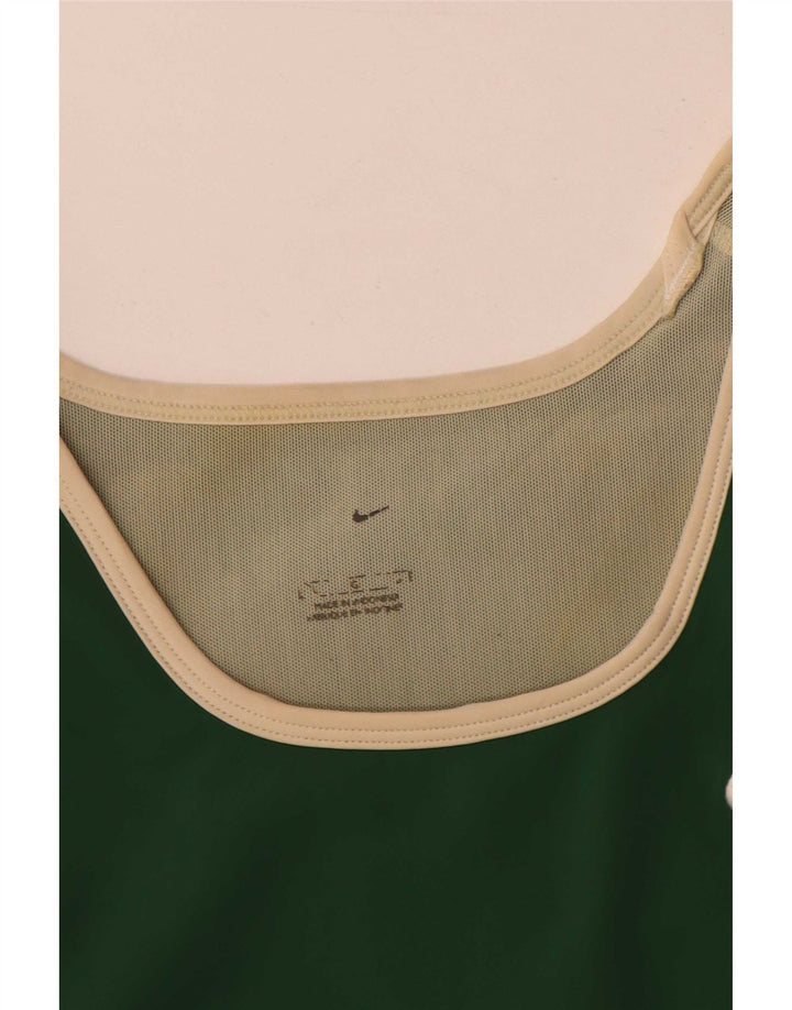 Женский жилет Nike Womens Top UK 14, большой зеленый, цветной блок