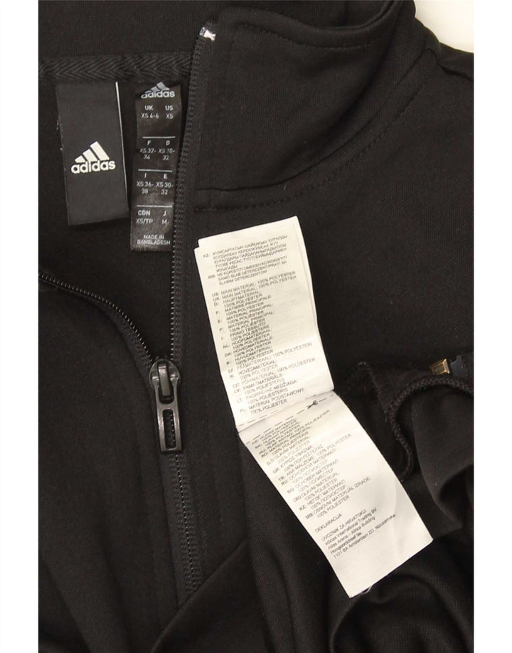 Женский спортивный костюм Adidas Top Jacket UK 4/6 XS Черный полиэстер