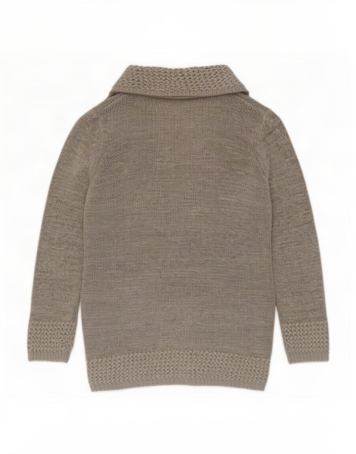 Женский классический открытый кардиган Marks & Spencer UK 16, большой серый