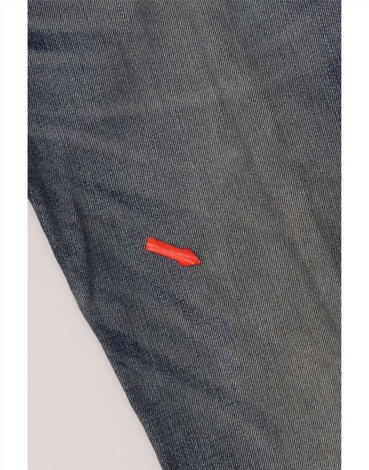 Женские прямые джинсы Roy Rogers W29 L33 синие, хлопок