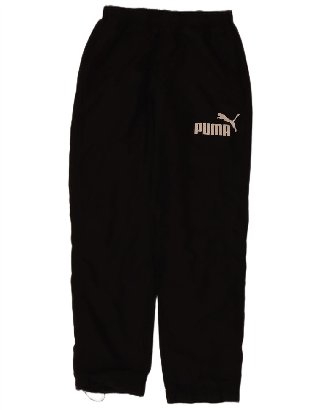 PUMA Mens Graphic Tracksuit Trousers Small  Black Polyester