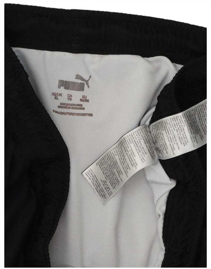 Мужские спортивные шорты Puma XL черные из полиэстера