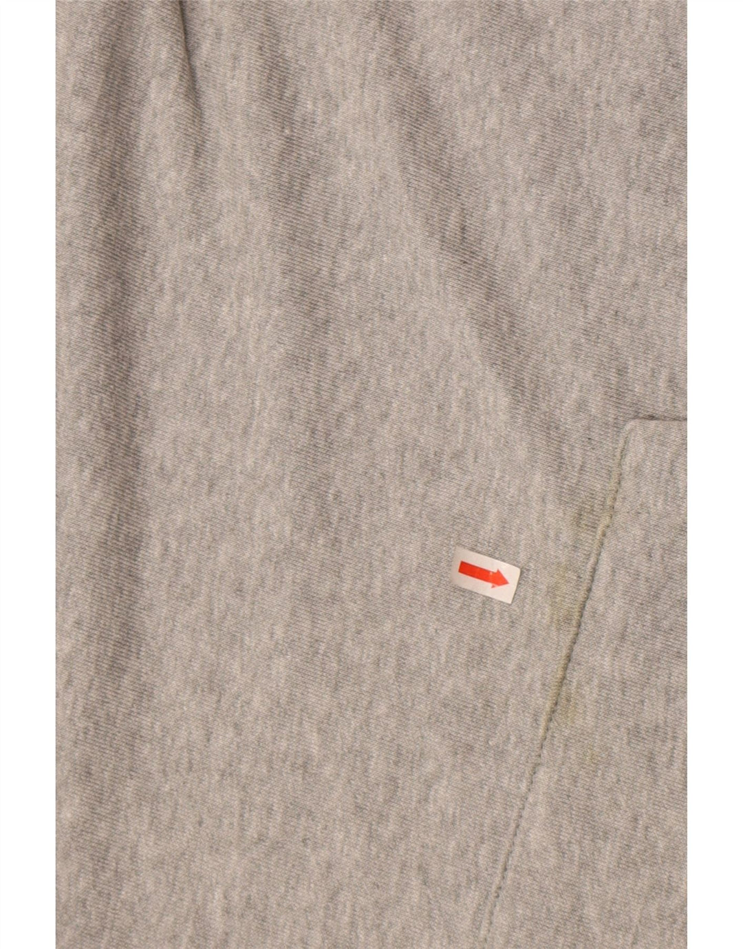 Мужской джемпер с капюшоном Nike Dri Fit среднего серого цвета, хлопок