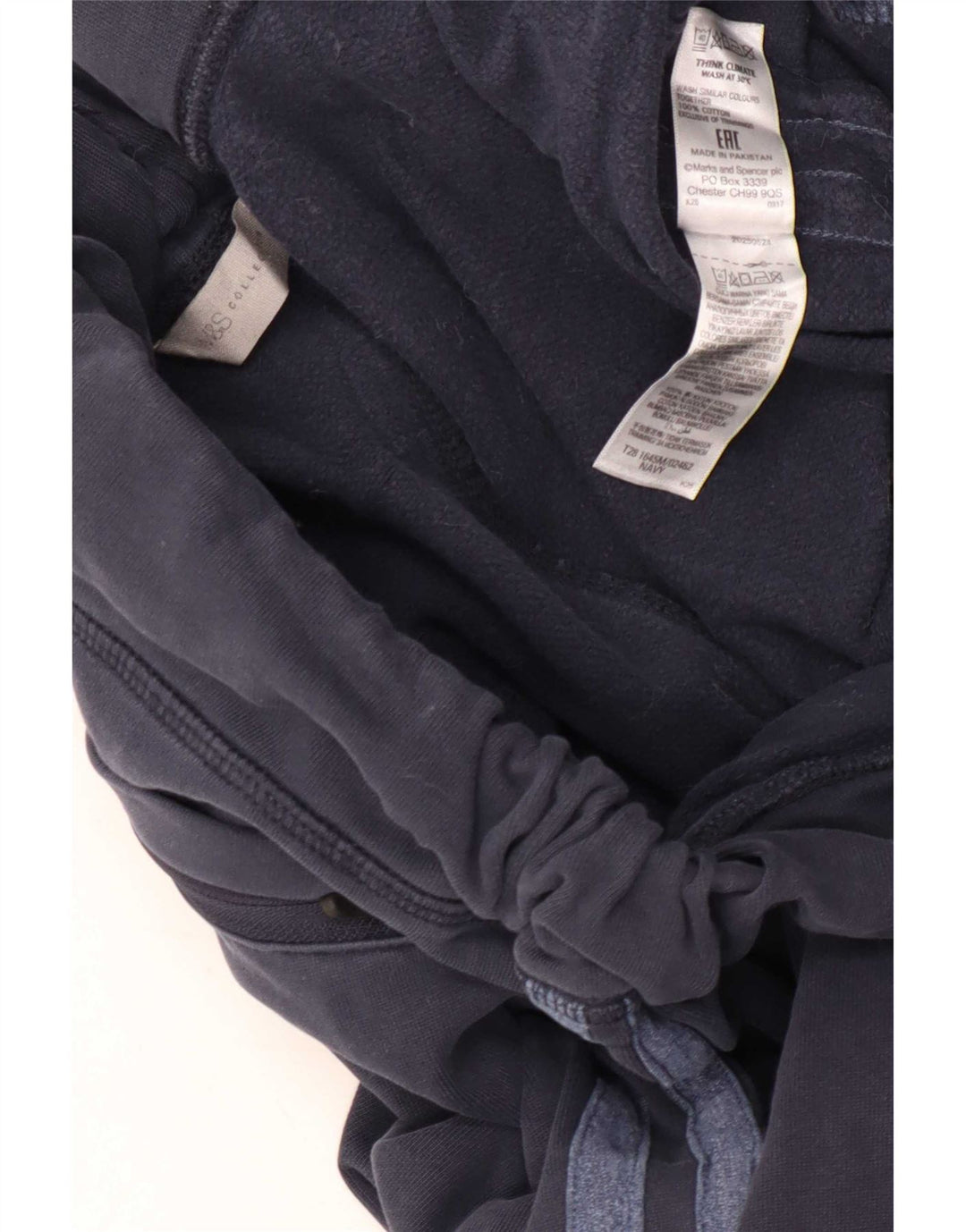 Мужские спортивные брюки Marks & Spencer 2XL темно-синие, хлопок