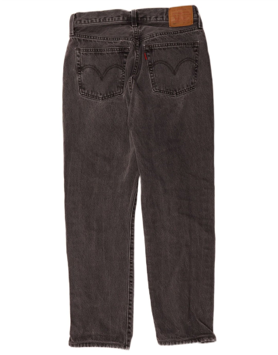 Женские прямые джинсы Levi's 501 W28 L26, серый хлопок
