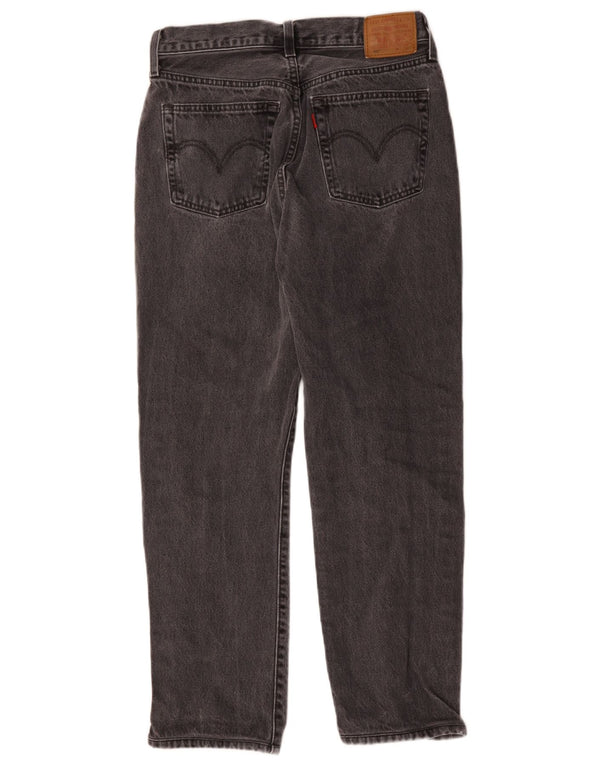 Женские прямые джинсы Levi's 501 W28 L26, серый хлопок