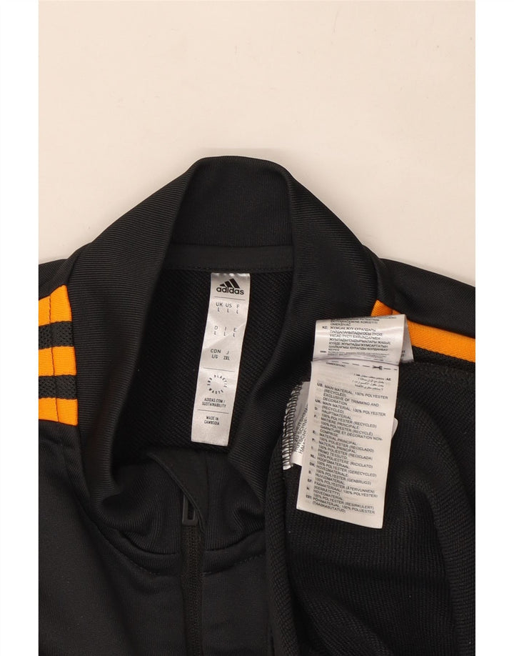 Adidas Mens Leeds United FC Графический пуловер спортивный костюм большой серый