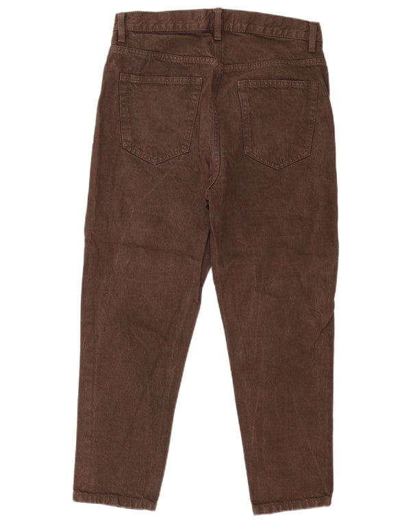 Мужские укороченные джинсы ZARA EU 40 Medium W31 L25 Коричневые, хлопок