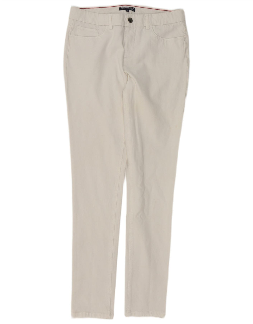 Женские джинсы скинни TOMMY HILFIGER US 6 Medium W28 L30 Белый хлопок