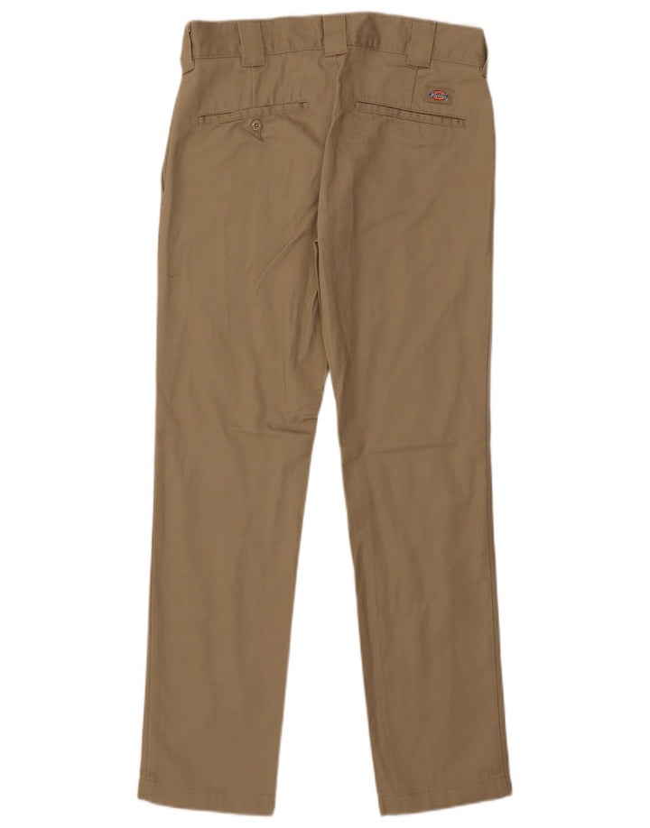Мужские брюки-чиносы Dickies Slim Fit W30 L32 бежевого цвета из полиэстера