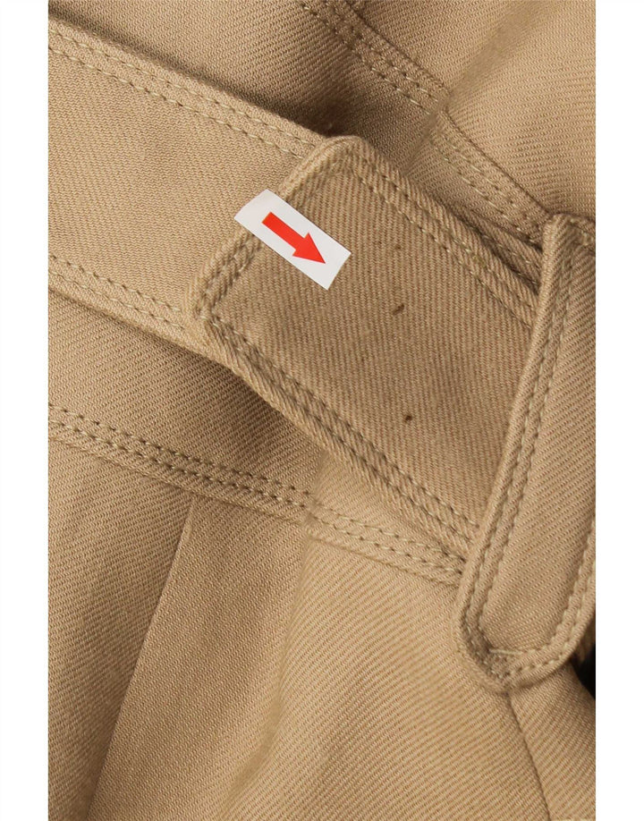 Женское пальто Zara UK 14, большое, бежевое, шерстяное
